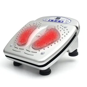 New Electronic Heat Blood Circulator Machine Acupuncture Vibration Foot Massager