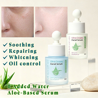 Sérum végétalien anti-âge, raffermissant et liftant à base d'aloe vera, gamme Expression, marque privée
