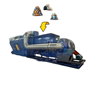 Equipo de manipulación de residuos de gran carga Sistema transportador de clasificación de basura Separador de aire Máquina de clasificación de MSW Maquinaria - Product Image 1