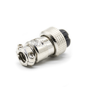 Đầu Nối Hàng Không GX12 GX16 GX20 GX25 GX30 Theo Yêu Cầu OEM Ốc Vít Không Gỉ Kim Loại Cho Nam Và Nữ Phích Cắm Tròn Loại Năng Lượng Mặt Trời - Product Image 6