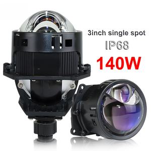 Phare Bi-LED 70W 3 pouces de haute qualité avec lentille de projecteur laser 3.0, LOGO personnalisé, 10000LM, 6000K, 12V, garantie 2 ans, universel H4 pour voiture - Product Image 1