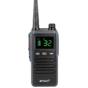 IP68 VHF UHF waterproof analog <b>walkie</b> <b>talkie</b> LCD display ET-368 - Product Image 1