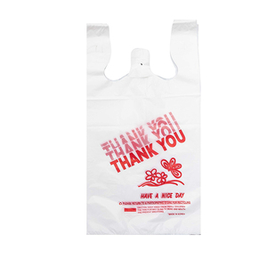 Bolsa de Plástico Blanca para Camisetas con Asas Tipo Chaleco para Compras al por Mayor, Tiendas de Conveniencia, Empaque y Suministro para Exportación - Product Image 1