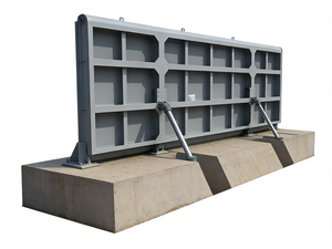 Автоматическая гидравлическая система затворов для контроля наводнений в реках и водохранилищах, предотвращающая быстрые затопления - Product Image 4