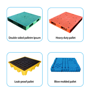 Tải nặng Euro <span class=keywords><strong>Pallet</strong></span> 1200x1000 đơn phải đối mặt với phong cách với bề mặt rắn cho kệ mặt đất sử dụng <span class=keywords><strong>Pallet</strong></span> Nhựa - Product Image 1