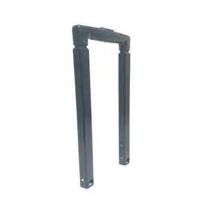 Poignée de valise télescopique détachable en aluminium et ABS imperméable avec design réglable - Product Image 2