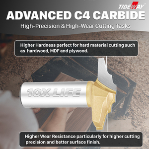 เครื่องมือทำตู้ tideway เราเตอร์กัดไม้สำหรับงานไม้เครื่องมือเราเตอร์ <span class=keywords><strong>CNC</strong></span> บิต - Product Image 3