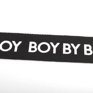 New Design Nylon Silicon Logo Printed Elastic Tape Printed High Strength Nylon <b>Webbing</b> Garment Accessories <b>Webbing</b> Strap - Product Image 3