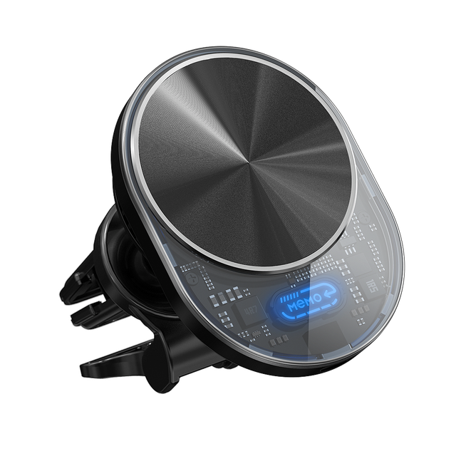 Portable Memo GW01 Wireless Car Phone Holder with 15W Fast Wireless Charger Car Holder
