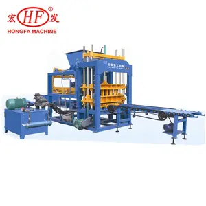 Hot sales brick making machinery high quality construction block making machines full automatic qt5 15 block making machine