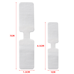 NUOVO Cerotto Impermeabile Bianco in PE a Forma di Farfalla, Kit di Chiusura Adesiva per Ferite, Cerotti Adesivi per Naso - Product Image 1