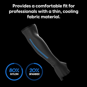 Biểu Tượng Tùy Chỉnh Thoáng Khí Nén Tay Bìa Cánh Tay Tay Áo Nylon Spandex Chơi Game Esports PC Gamer Cánh Tay Tay Áo Với Ngón Tay Cái Lỗ - Product Image 3