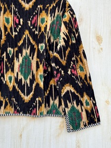 เสื้อแจ็คเก็ตผ้ากำมะหยี่ลายทาง ผลิตจากวัสดุเป็นมิตรต่อสิ่งแวดล้อม คอลเลคชั่นใหม่ ทรงปกติ สำหรับฤดูใบไม้ร่วง ฤดูหนาว ฤดูใบไม้ผลิ ผลิตด้วยมือในอินเดีย คุณภาพพรีเมียม แบบยูนิเซ็กส์ ใส่ได้สองด้าน - Product Image 6