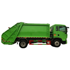 SINOTRUK HOWO 4X2 8 cbm compactador <span class=keywords><strong>de</strong></span> camión <span class=keywords><strong>de</strong></span> basura para la recogida <span class=keywords><strong>de</strong></span> residuos - Product Image 1