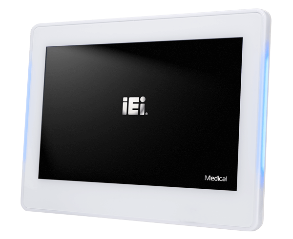 IEI 10.1" 400 Nit Medical Panel PC IASO-W10B-N6210 10-Point Touch Screen with Optical Bonding