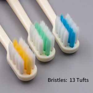 Brosse à dents de dessin animé pour enfants, poils souples, petite tête, brosse à dents manuelle, design coloré, longueur 15.5cm - Product Image 3