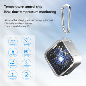 เครื่องชาร์จไร้สายแม่เหล็ก USB คุณภาพสูง 5V1A พร้อมพาวเวอร์แบงค์ ป้องกันไฟไหม้ ซีรีส์ OVP ป้องกันการชาร์จเร็วเกินไป สำหรับ IWatch สำหรับ B2B - Product Image 4