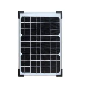 High Quality 12V 10W Monocrystalline Solar PV Panel for Garden Light