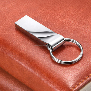 China de nuevos metal caso con llavero memoria usb flash drive 8gb 16gb 32gb pendrive con precio bajo de la fábrica - Product Image 2