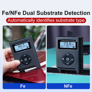 LS226 Coating Thickness <b>Gauge</b> Dual Screen Gravity Positioning for Flat Plate Measurement on Ferrous Non Ferrous Metal Substrates - Product Image 4