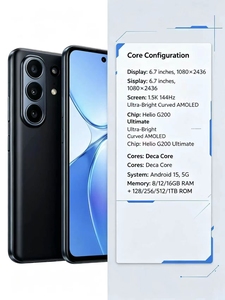 โทรศัพท์มือถือรุ่นดั้งเดิม Camon 50 Pro สมาร์ทโฟน 16GB+512GB 5G รองรับซิมคู่ โทรศัพท์มือถือ 5G - Product Image 3