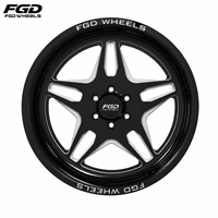 Jantes forgées flottantes Super Duty Deep Dish 6/8 trous 22x12 24x12 24x14 pour camions et pick-up Ford F150 F250 GMC Tundra RAM Chevy