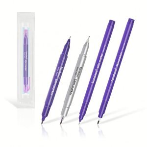 Marcador Quirúrgico Estéril al por Mayor para Piel, Tatuajes, Pizarra Blanca, Regla de Medición, Lápiz de Posicionamiento, Doble Cara, 12 Colores - Product Image 1