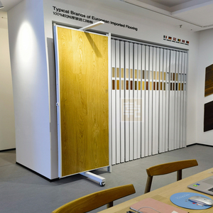 Estante de exhibición de madera giratorio de gran oferta para exposiciones de tiendas y cabinas de exposición de luz para uso en estanterías de tiendas - Product Image 5
