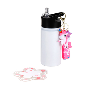 2020 children water bottle double walled stainless steel insulated the emptiness drink bottle order child girl with BPA free <strong>lid</strong> - Product Image 6