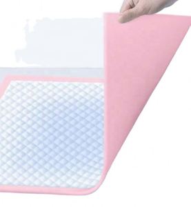 Tapis d'apprentissage pour chiots écologiques et sans parfum, bleus, anti-fuites, pour l'entraînement quotidien à la propreté - Product Image 4
