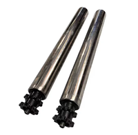 Nouvelle Ligne d'Assemblage Personnalisée à Rouleaux Motrices en Acier Inoxydable, Rouleau Non Motorisé à Pignon Galvanisé