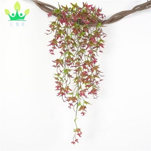 Vignes artificielles suspendues lierre guirlande en plastique pleurs verdure plante tombante clôture mur jardin <span class=keywords><strong>balcon</strong></span> fête de mariage décor à la maison - Product Image 2