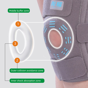 Rodillera Terapéutica de Neopreno de Grado Médico, Ligera, Transpirable y Ajustable con Soporte Lateral para Estabilización de Rodilla - Product Image 4