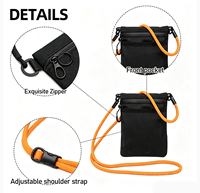 Petit sac messager pour homme, sac à bandoulière décontracté pour téléphone