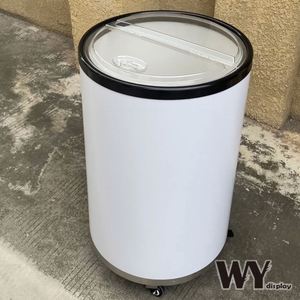 Cubo de Hielo Moderno de Acero Inoxidable con Impresión Completa de 20*19.5cm para Vino, Cerveza y Cócteles - Almacenamiento y Enfriamiento de Bebidas para Bares y Fiestas - Product Image 1