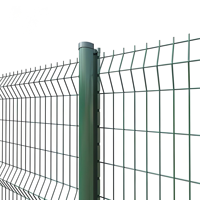 Hoogwaardige, veilige en duurzame 3D gebogen gelaste gaashekwerkpanelen, eenvoudig te installeren, geschikt voor weg, tuin, land, school en speeltuin.