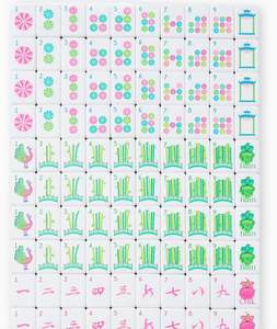 Jeu de Mahjong de Luxe en Acrylique avec Pièces en Acier Inoxydable, Base Bleue, pour 4 Joueurs, Écologique et Portable, Jeu Chinois pour la Famille - Product Image 3