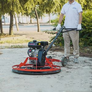 Talocheuse à béton motorisée 5,5 CV, machine flottante, talocheuse autoportée, diamètre de travail 980 mm - Product Image 3