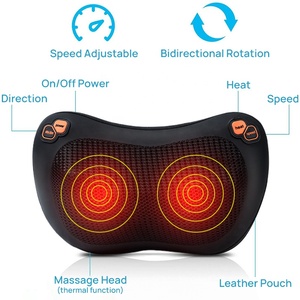 <strong>Shiatsu</strong> <strong>Neck</strong> Massage Pillow with Heating, Home/Office/Car Pillow <strong>Massager</strong>, Electric Massage Pillow for Pain Relief - Product Image 4