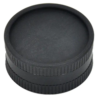 Broyeur de tabac à sec écologique de 55mm à 2 couches en fibre végétale Juji de haute qualité avec logo personnalisé entièrement biodégradable et multicolore