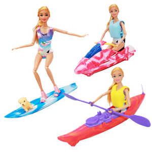 Nouvelle collection : Maillot de bain tendance pour poupée de 30 cm, idéal pour la natation, le sauvetage, la plongée, le kayak, le surf, le jet ski et les chaises de plage - Product Image 1