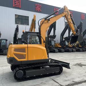 Miniexcavadora sobre orugas que cumple con las normas de emisión EPA/Euro V, miniexcavadora agrícola de alta calidad - Product Image 4