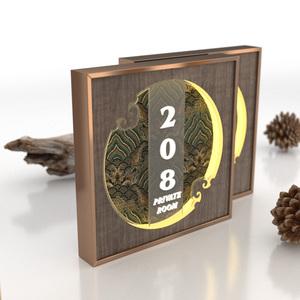 Tùy Chỉnh Thép Không Gỉ Vàng Tấm Cửa Wayfinding Biển Số Cửa Với Ánh Sáng Dấu Hiệu Cửa Phòng Khách Sạn Số Dấu Hiệu - Product Image 4