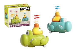 Juguete <span class=keywords><strong>de</strong></span> Cocodrilo Eléctrico Flotante con Luces y Música, Ruedas Universales, Juguete <span class=keywords><strong>de</strong></span> Animal <span class=keywords><strong>de</strong></span> Dibujos Animados <span class=keywords><strong>para</strong></span> Niños Pequeños - Product Image 4