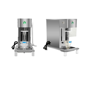 Professional Hand Press <b>Ice</b> Cream Mixer Semi-automatic Stainless Steel Yogurt Blender with Reinforced Manual Lever - Product Image 1