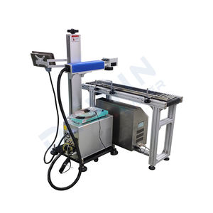 Online Vliegende 20W 30W 50W Laser-markering Machine Automatische Transportband Pen Laser Graveur Voor Qr <span class=keywords><strong>Code</strong></span> - Product Image 6