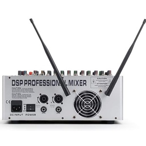 Professional 7 Channel Mixer With Bluetooth 600W <b>Wireless</b> <b>Microphones</b> - Product Image 4