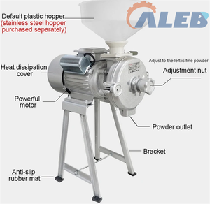 Broyeur Commercial Multifonctionnel de Balles de Riz, Moulin à Farine, Machine à Moudre le Sésame - Product Image 3