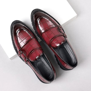 Retro Men's <b>Sock</b> Loafers White Genuine Leather Upper Thick Rubber Sole Comfortable <b>Toe</b> All Summer Wedding Shoes Office Career - Product Image 6