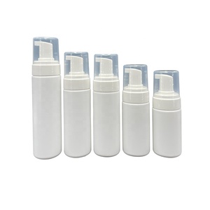 Bottiglie di plastica personalizzate con pompa schiumatrice HDPE confezione disinfettante per le <span class=keywords><strong>mani</strong></span> <span class=keywords><strong>detergente</strong></span> per il viso 250ml 200ml 160ml 150ml 120ml 100ml - Product Image 1